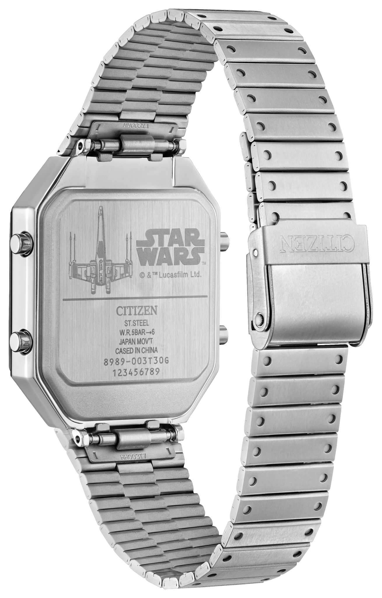 Rebel Pilot Gray Dial Stainless Steel Bracelet JG2131-51H | CITIZEN